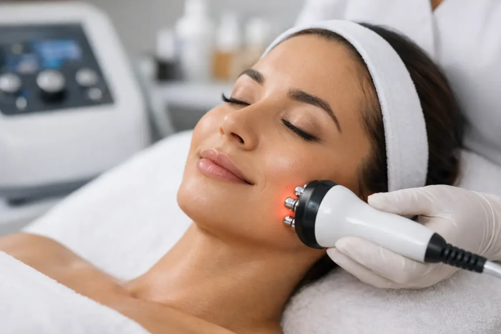 Radio Frequency Skin Tightening Face Guide