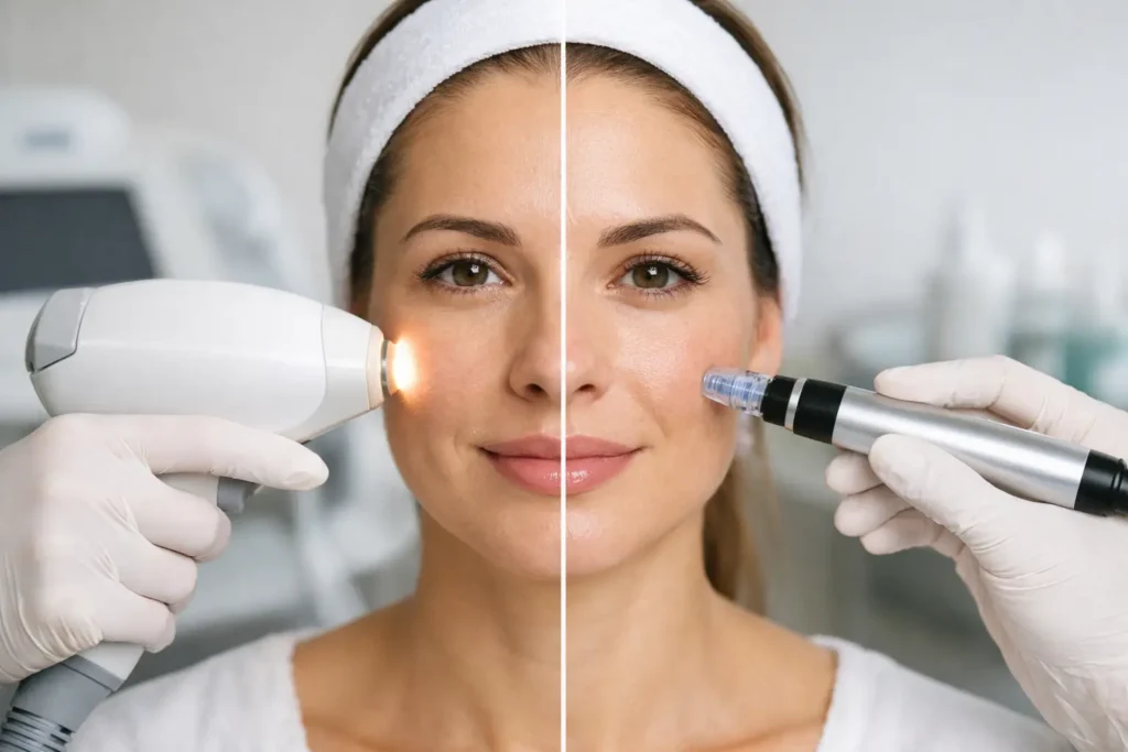 IPL vs Microneedling Results: Which Shows More?